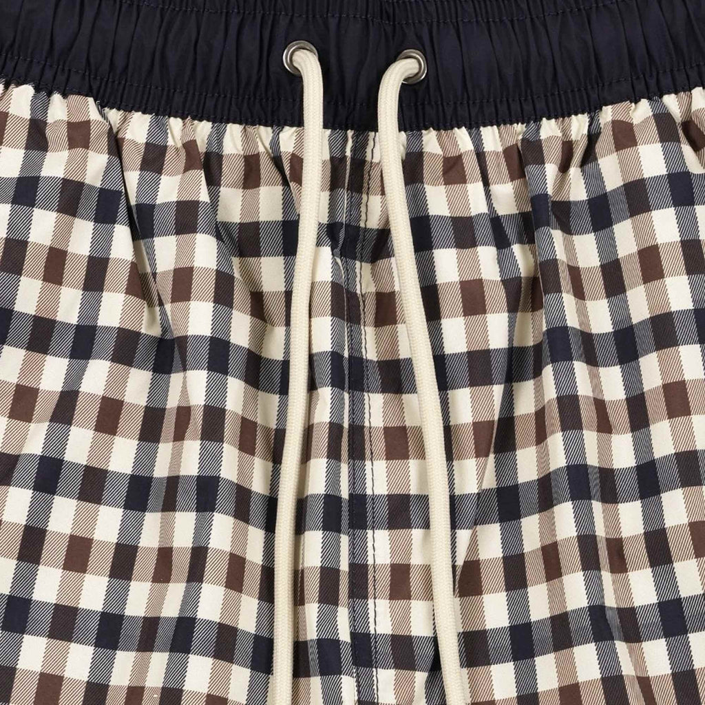 Aquascutum Swim Shorts Club Check