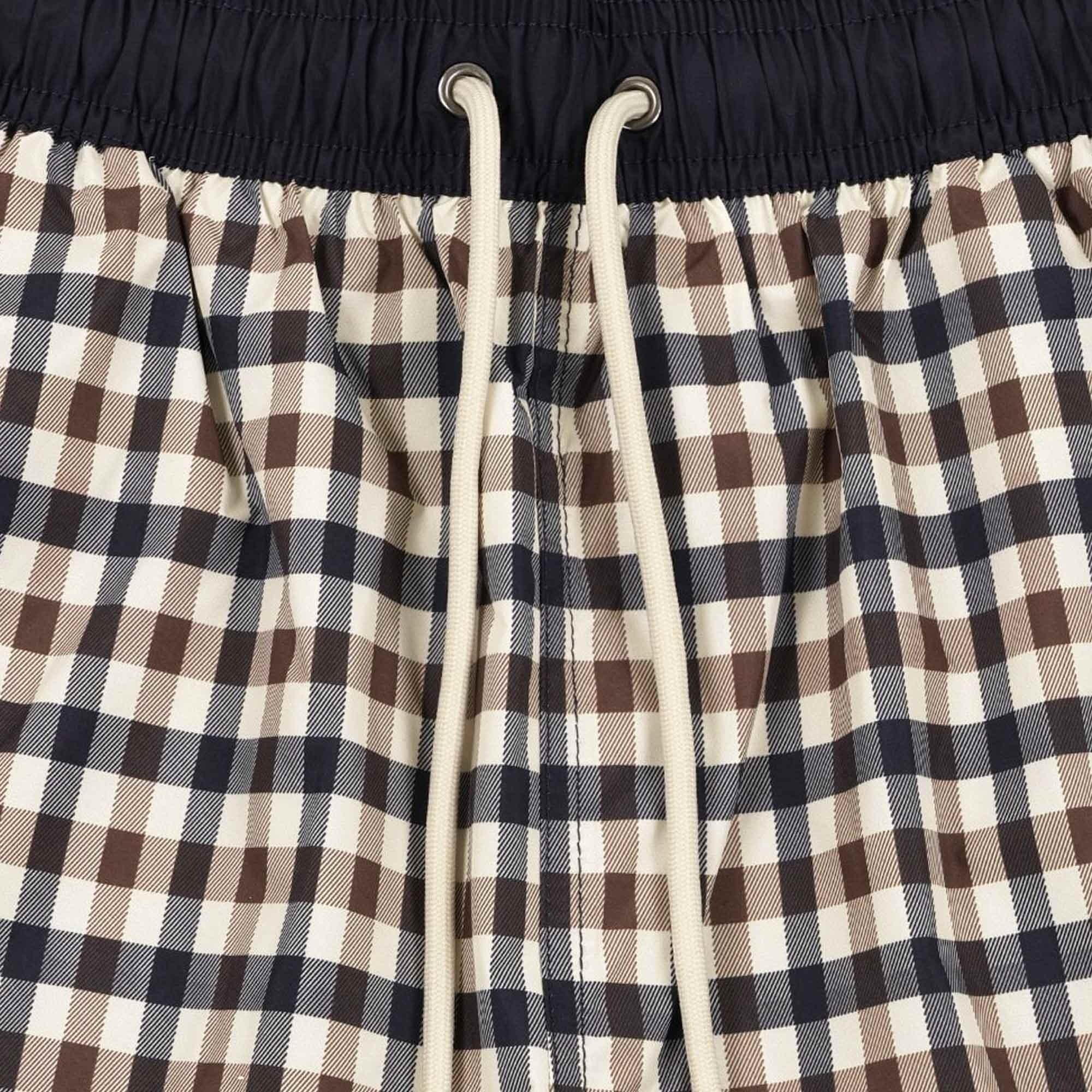 Aquascutum Swim Shorts Club Check