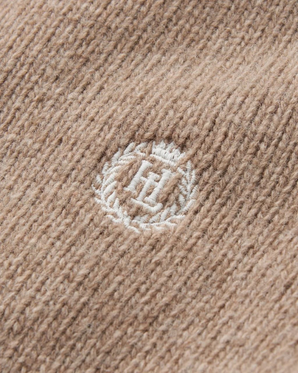 Henri Lloyd Clew Mock Neck Jumper Sand