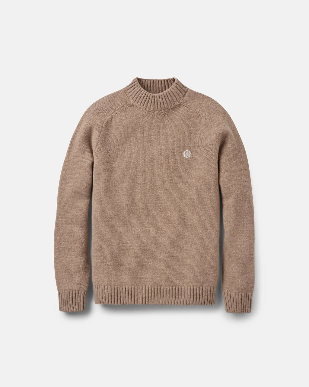 Henri Lloyd Clew Mock Neck Jumper Sand