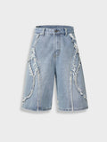 DCRB Distressed Street Denim Jorts