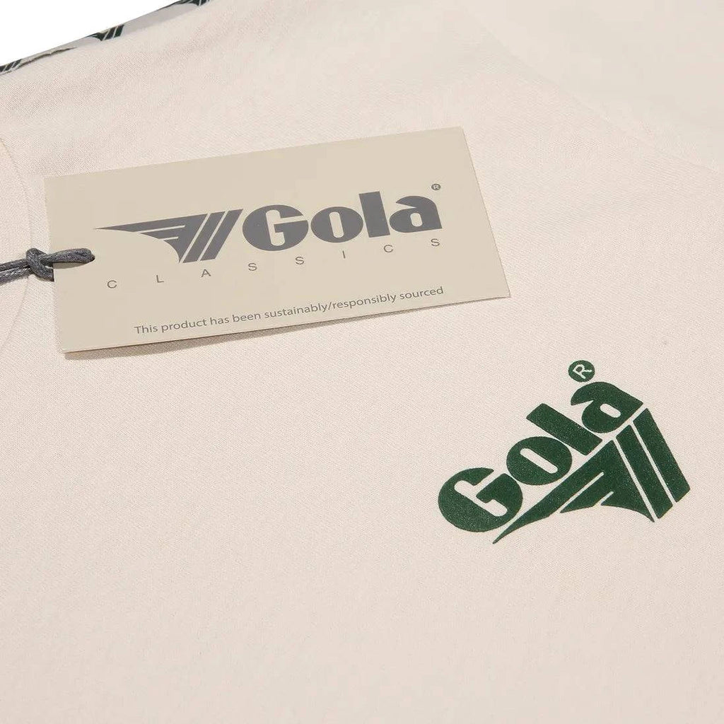 Gola Taped Taped Printed T-shirt Ecru