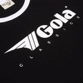 Gola Logo Print Ringer T-shirt Black/White