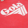 Gola Logo Print Washed T-Shirt Red
