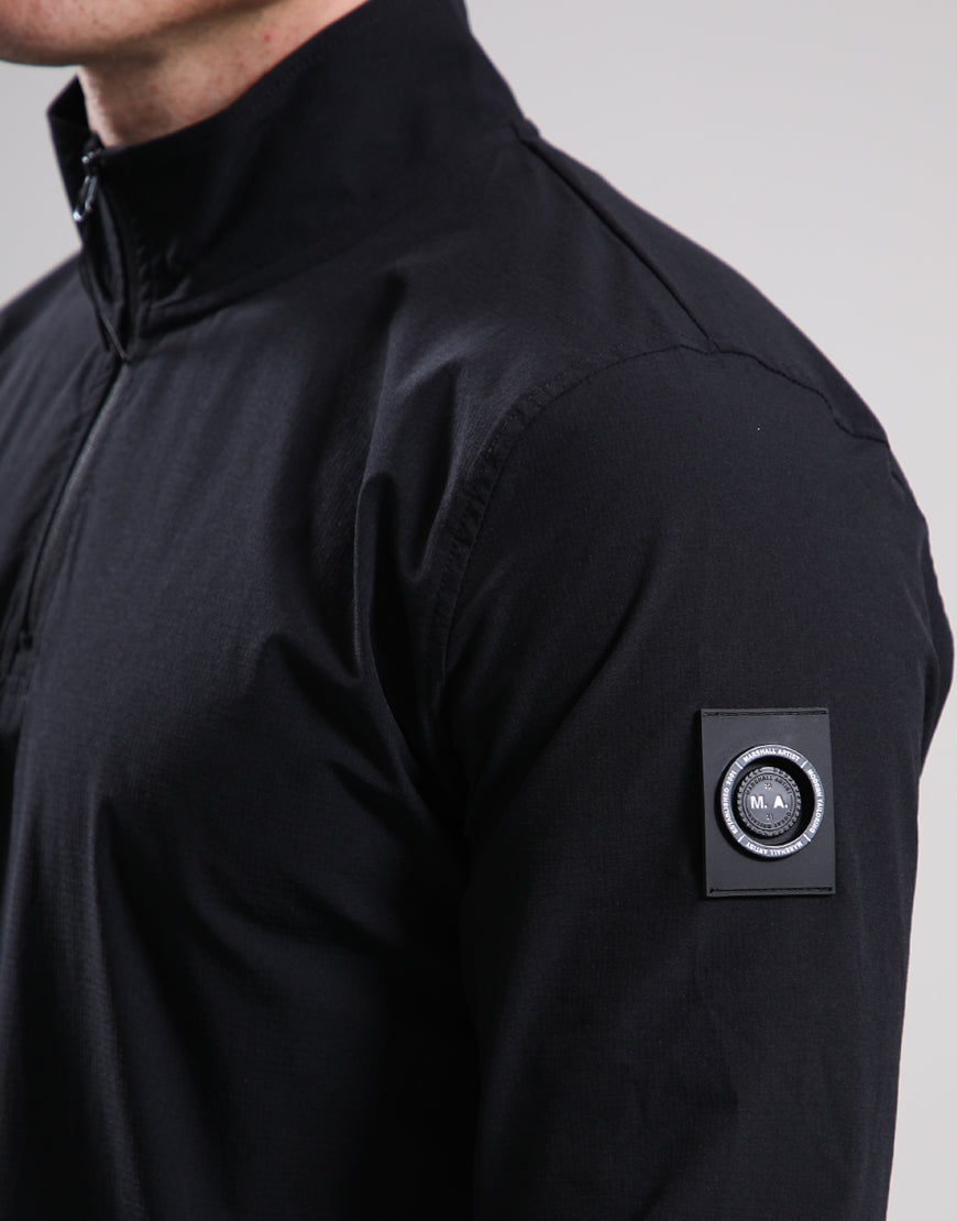 Marshall Artist Lennox Quarter Zip Black