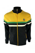 Trojan Panel Stripe Track Top Yellow/Black