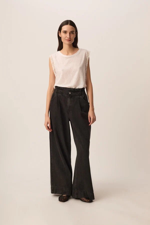 Helena Tank Top - Ecru - Image 4