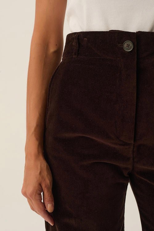 Ephyre Trousers - Coffee - Image 4