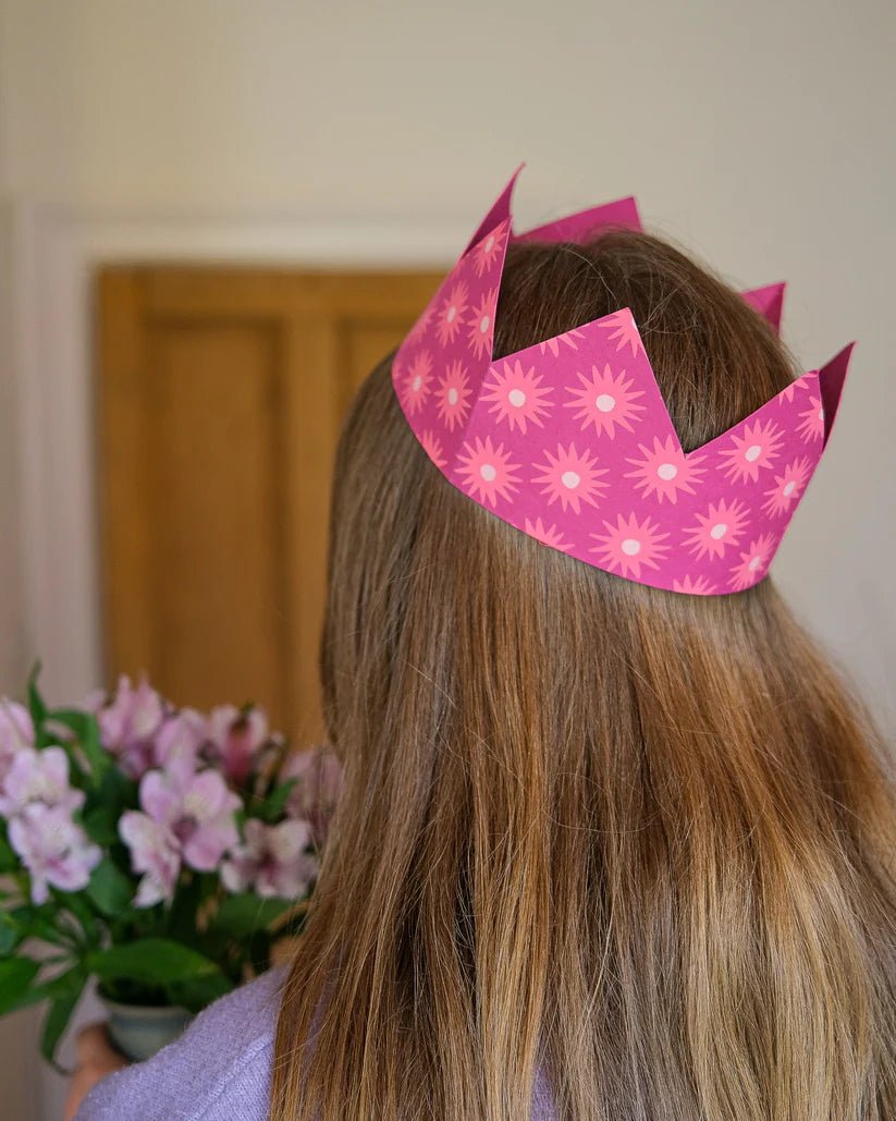 Party Crowns - Pink & Red - Image 3