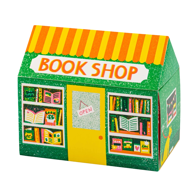 HM002 Bookshop House Matches - Image 2