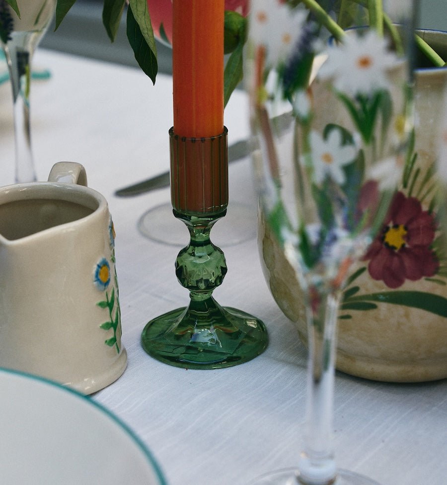 Sage Gemma Candle Holder - Image 2