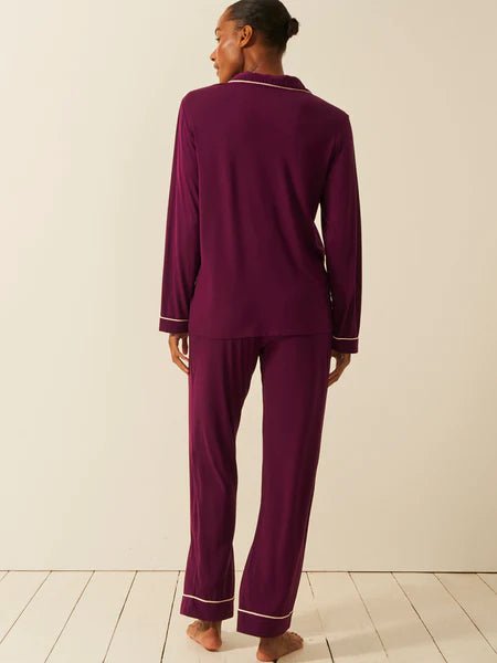 Long PJ Set Black Cherry - Image 3