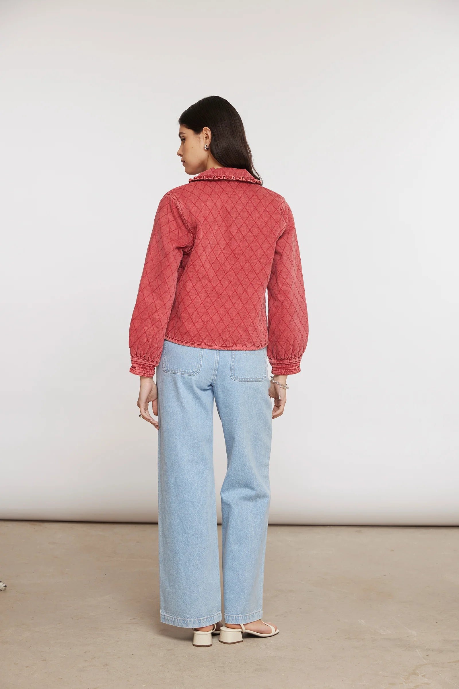 Heidi Jacket - Vintage Red - Image 2