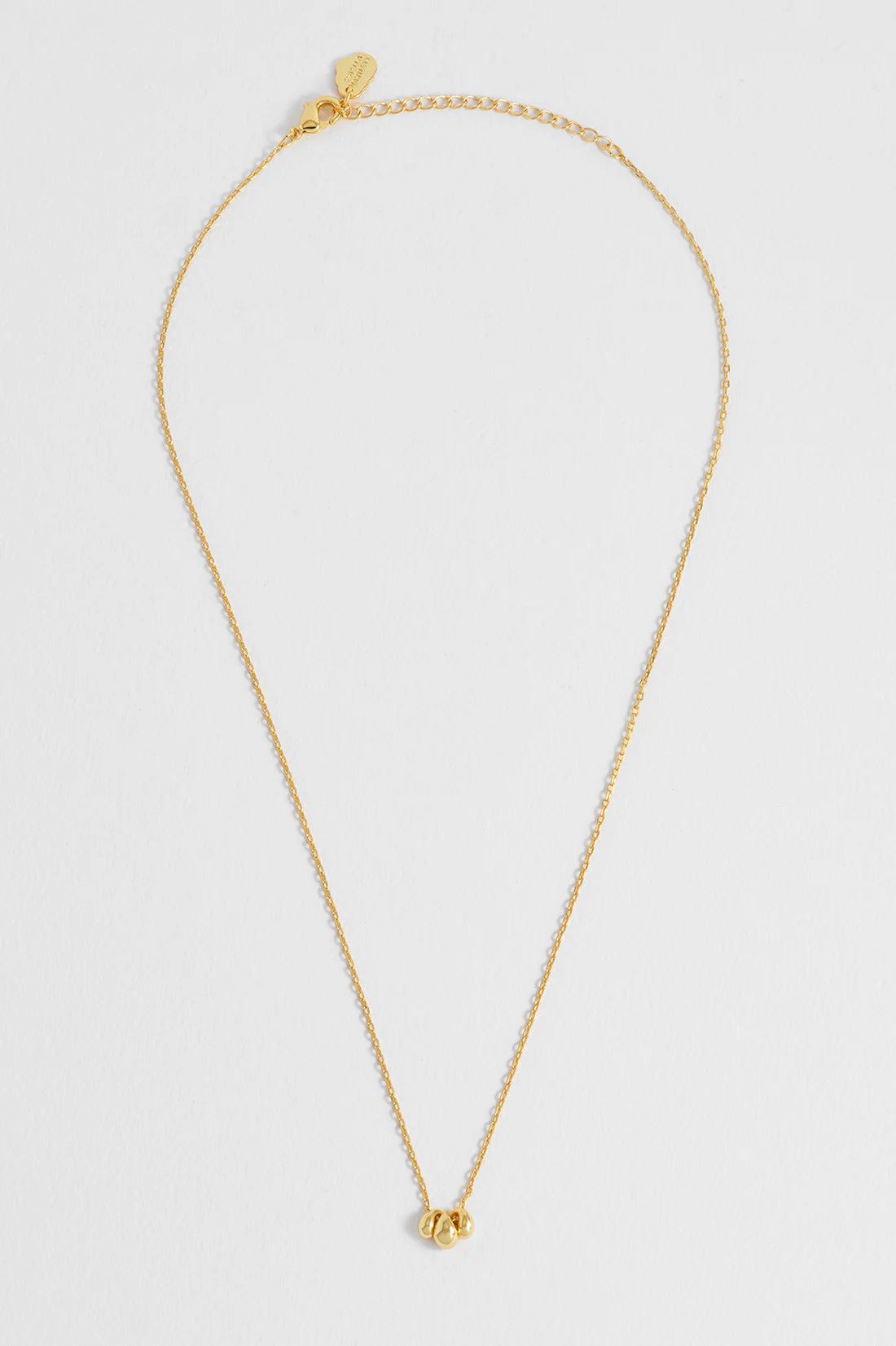 EBN7100G Tiered Drop Necklace - Image 3