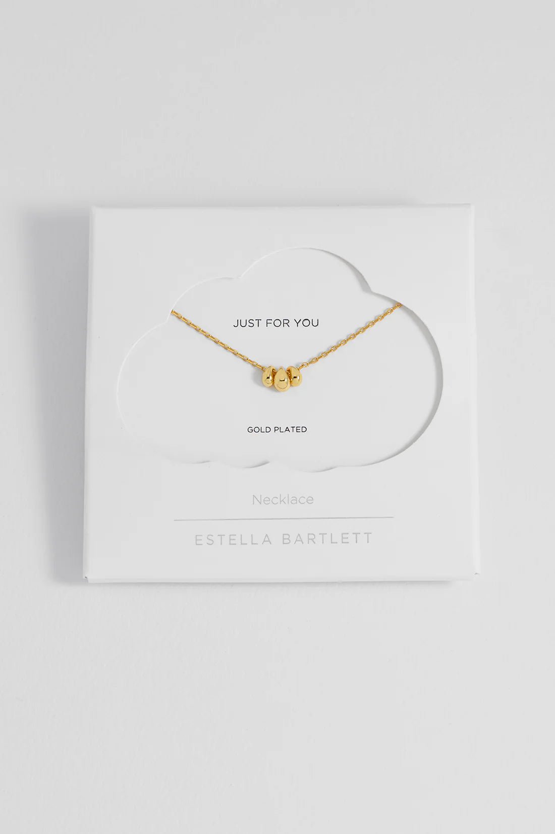 EBN7100G Tiered Drop Necklace - Image 4