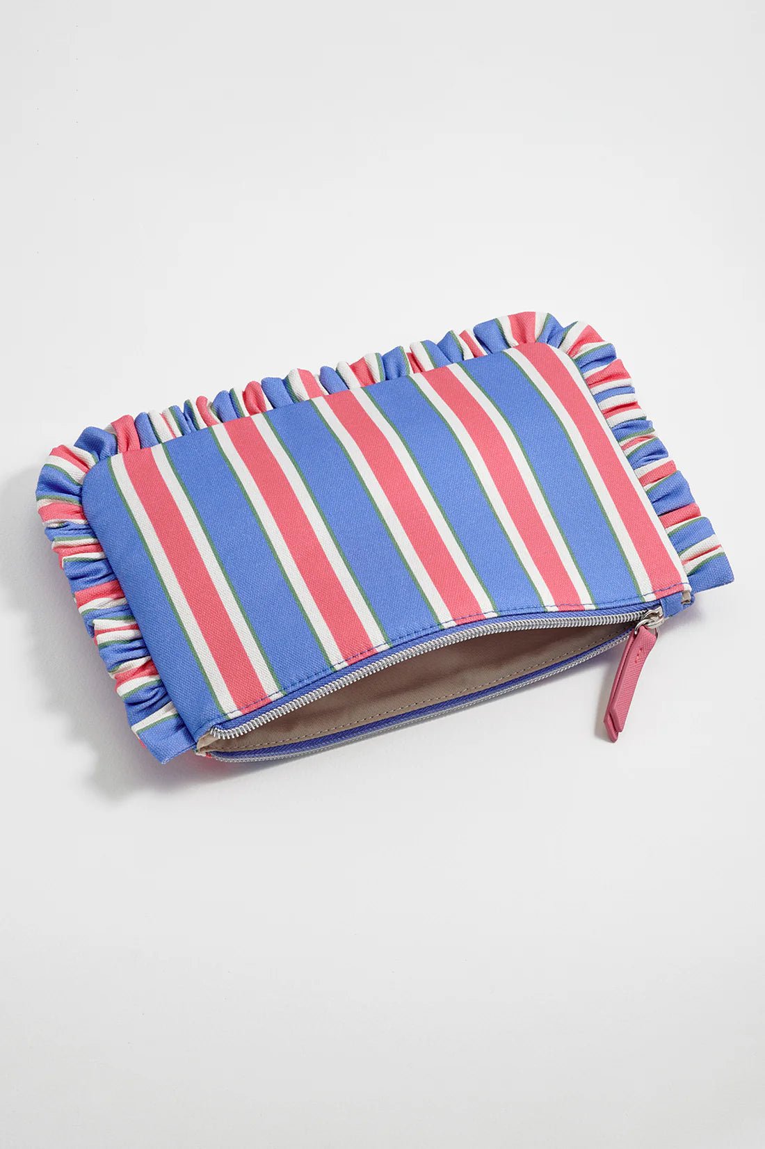 EBP7086 Frill Pouch - Blue Stripe - Image 2