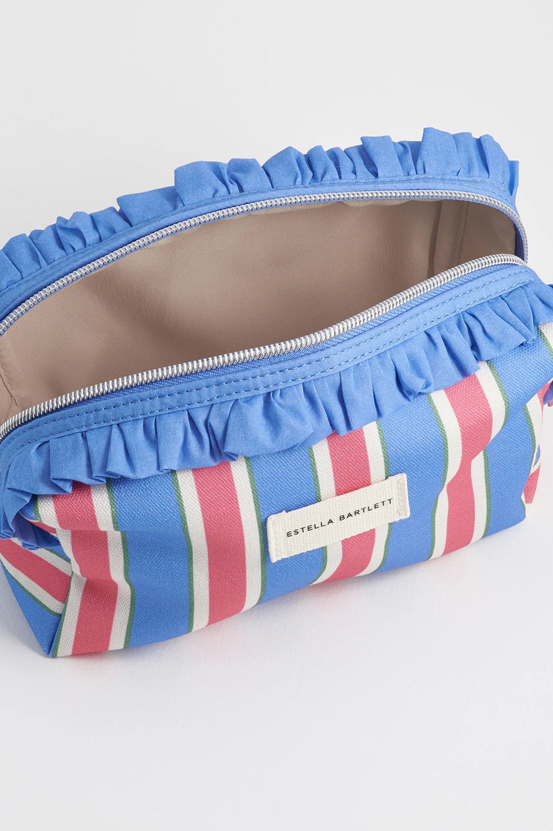EBP7087 Frill Wash Bag - Blue - Image 2