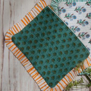 Millie Pouch in Mustard Flower