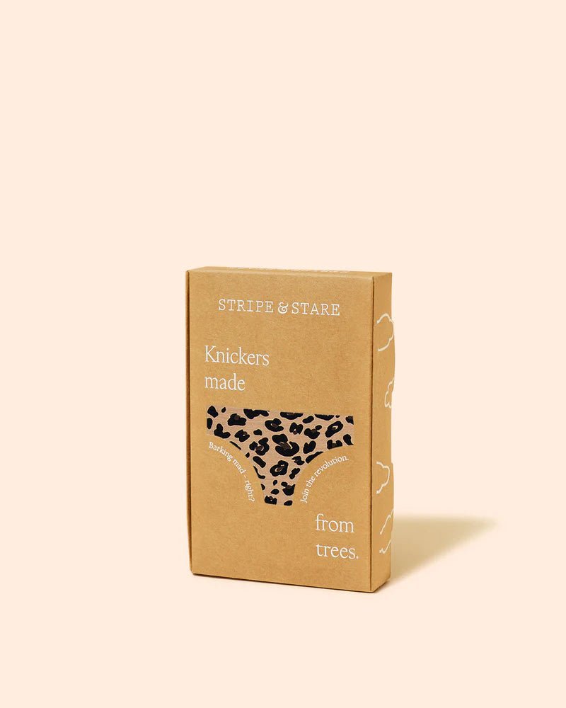 Classic Knicker Peach Latte Leopards - Image 4