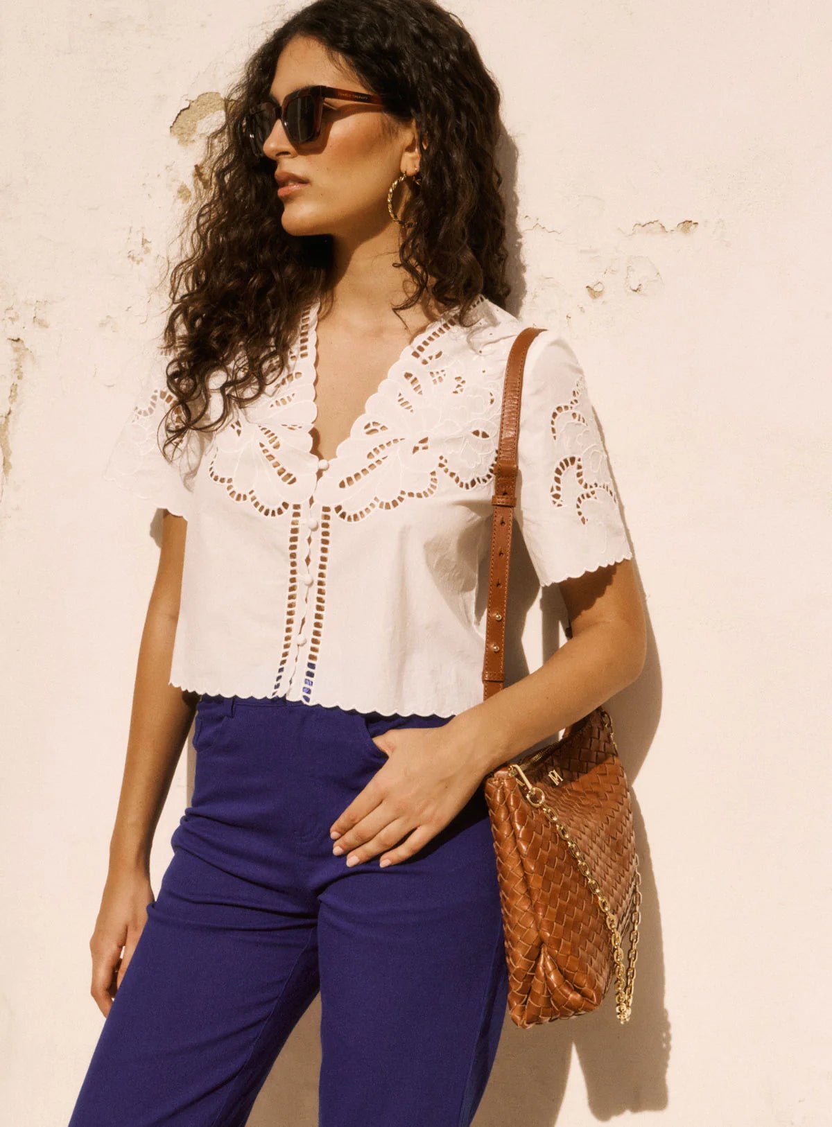 Theo Blouse - Ecru - Image 2