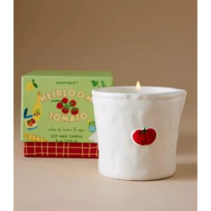 Paddywax Bistro Tomato Ceramic Candle - Heirloom Tomato