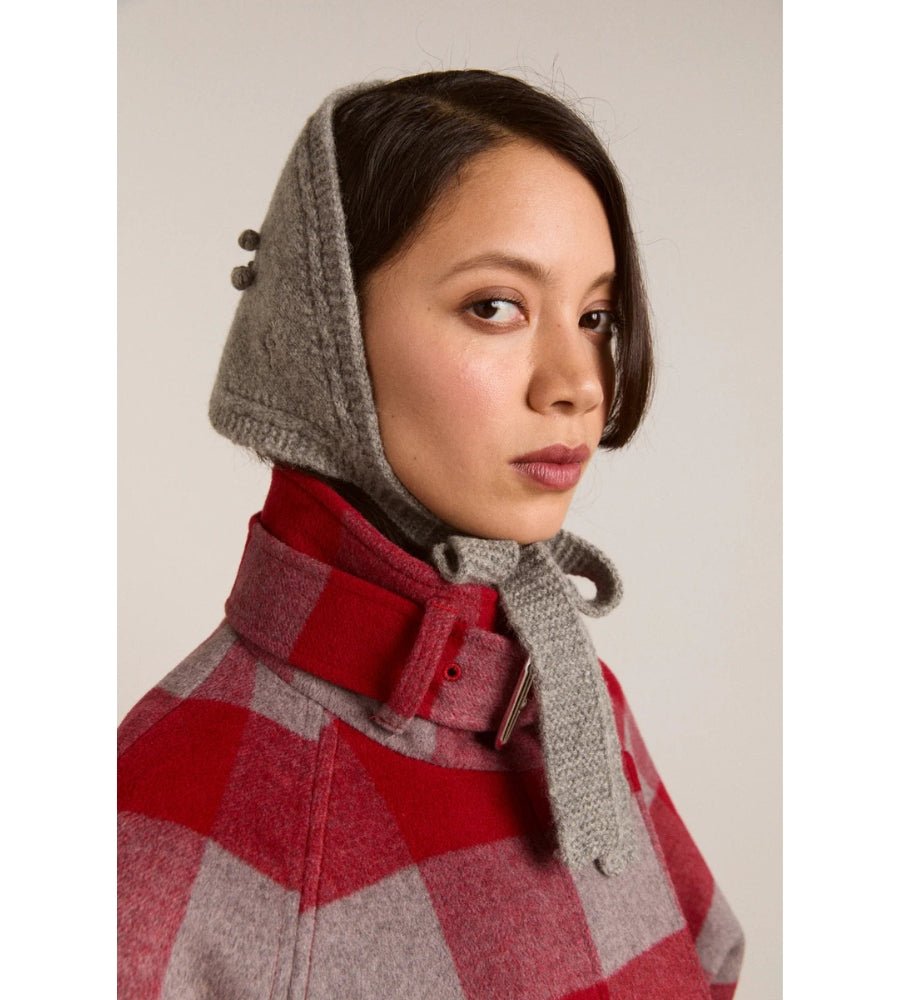 Mini Bonnet - Grey Marl