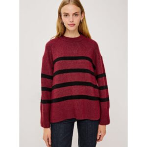 Miranda - Garnet Black Stripe