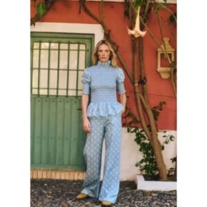 Lova Pants - Blue Flowers