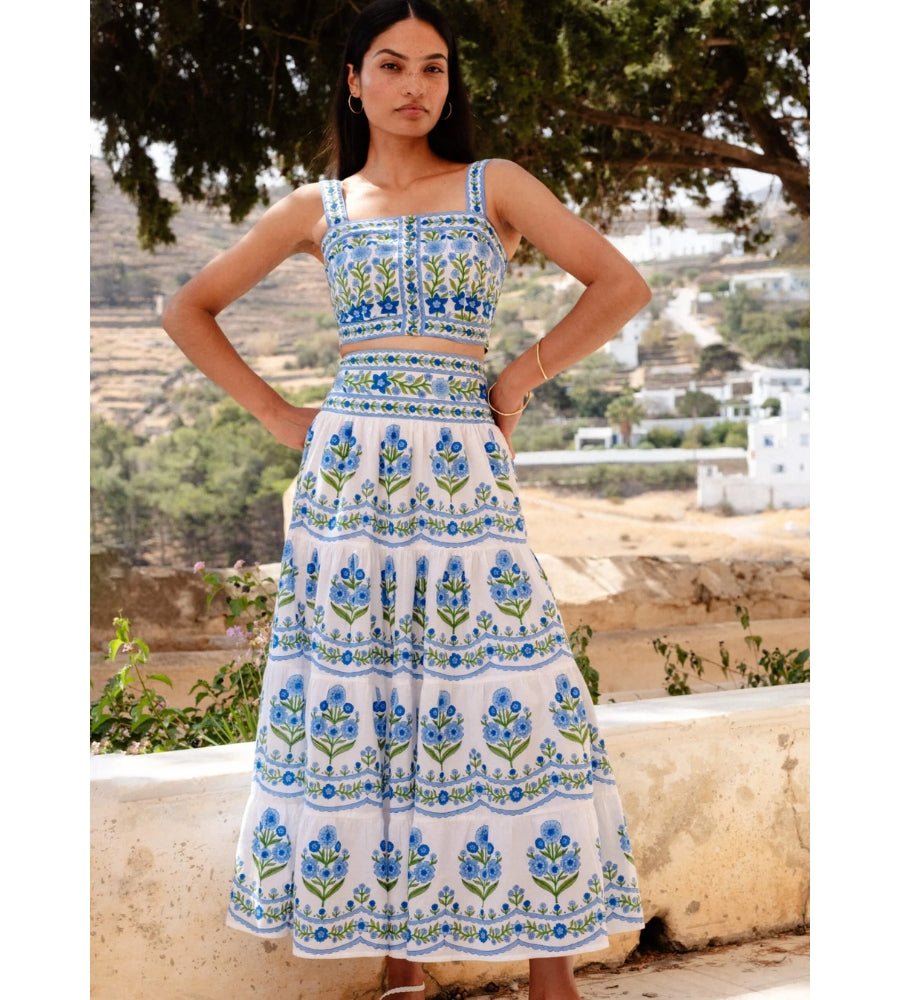 Rah Rah Skirt - Lapis Meadow