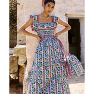Carrie Dress - Folk Border