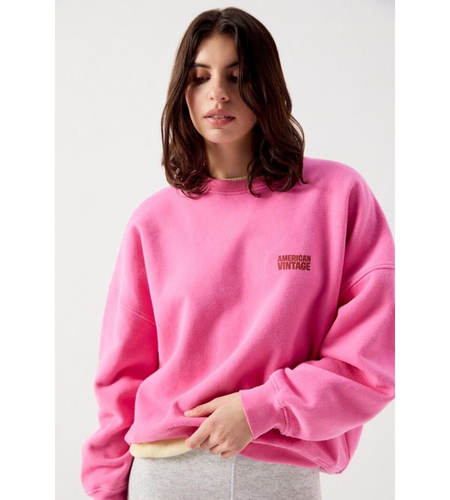 Plizzy Sweatshirt - Vintage Petunia