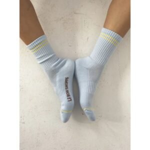 Boyfriend Socks - Pastel Sky