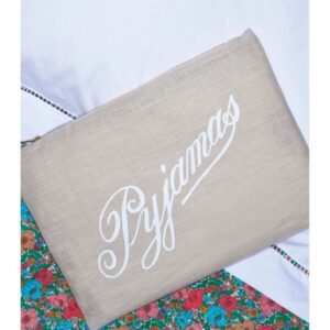 Natural Linen Pyjama Case