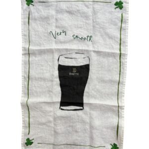 Very Smooth - Irish Stout Linen Tea Towel