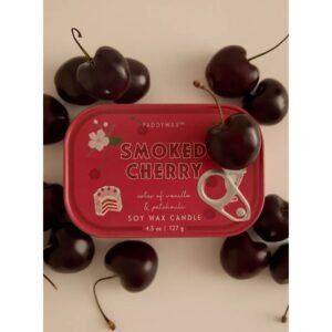 Paddywax Tin Candle - Smoked Cherry