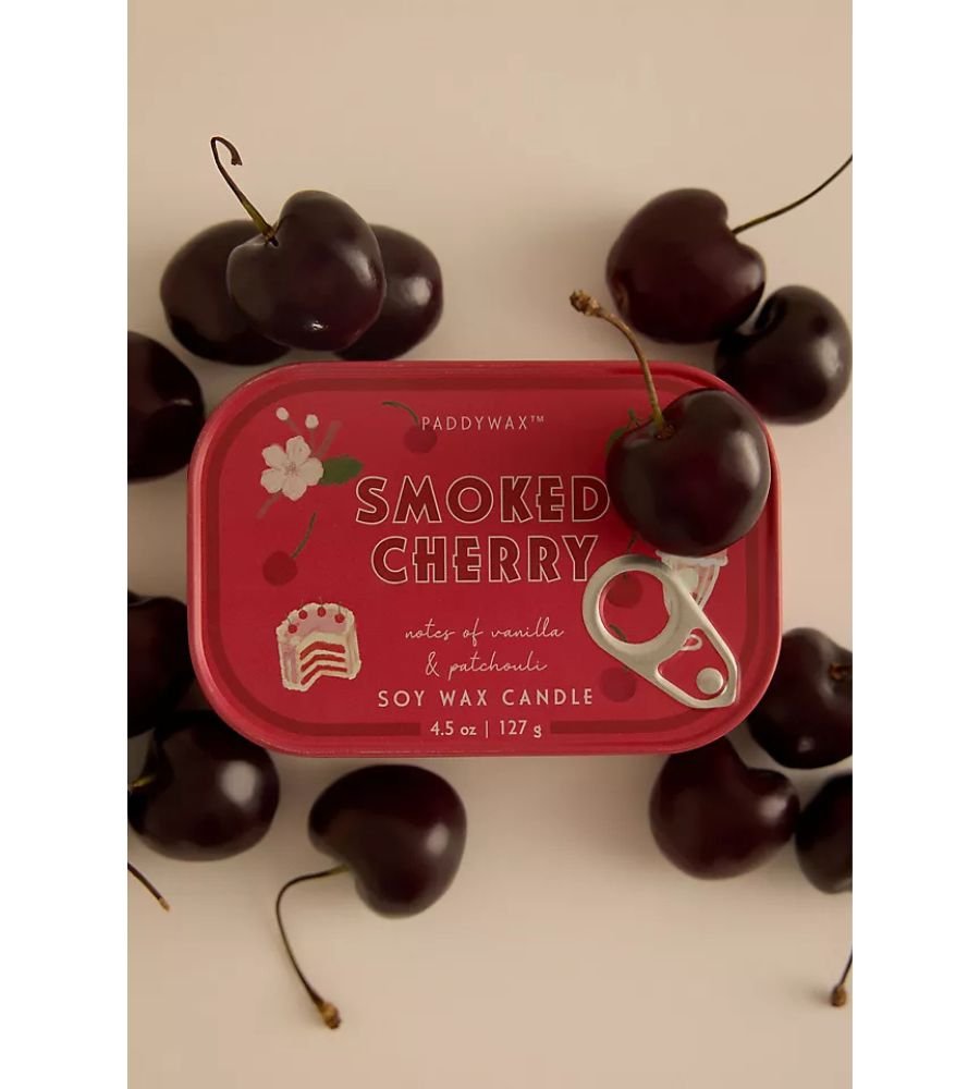 Paddywax Tin Candle - Smoked Cherry