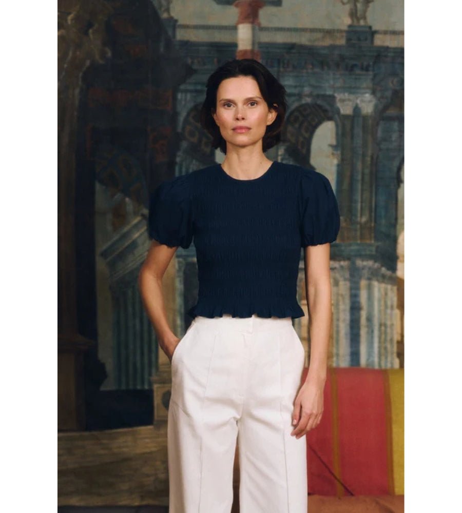 Baila Top - Navy