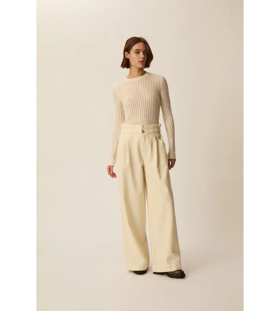 Loulou Pantalon - Creme