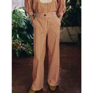 Romeo Pants - Orange Stripe