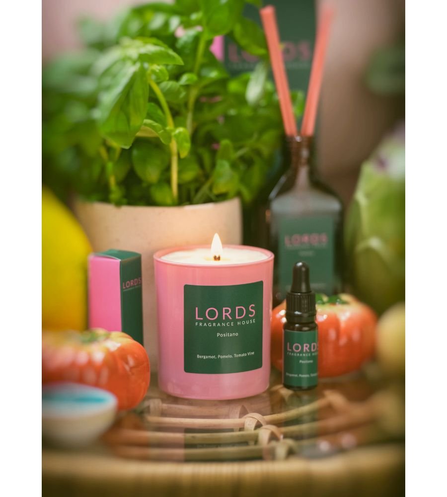 Positano Pink Candle