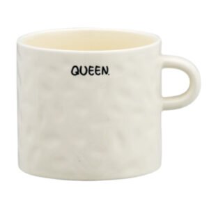 Queen Tea Mug Black