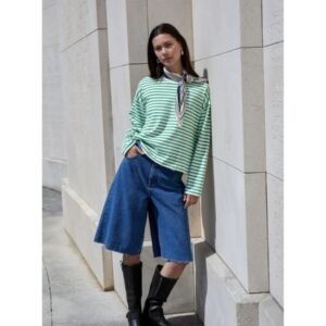 MSKaddi Bermuda Shorts - Mid Blue