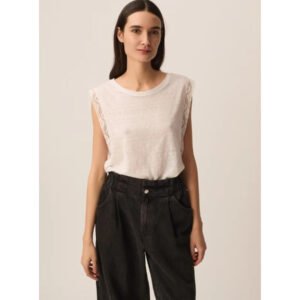 Helena Tank Top - Ecru