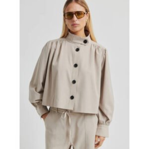 Zoie Jacket - Light Beige Melange