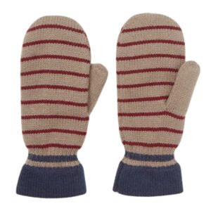 Thin Striped Emerald Mittens Fungi Brown