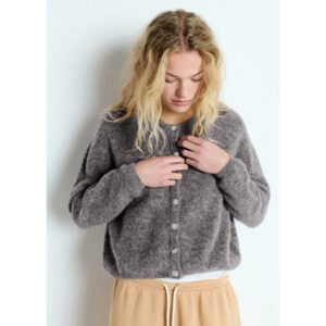 Vitow Cardigan - Steel Melange