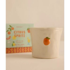 Paddywax Bistro Citrus Spritz Ceramic Candle