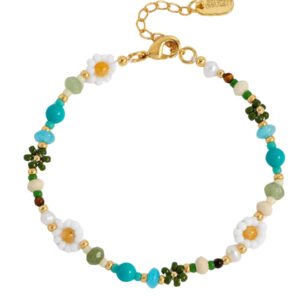 EBB7135G Flower Miyuki Bead Bracelet