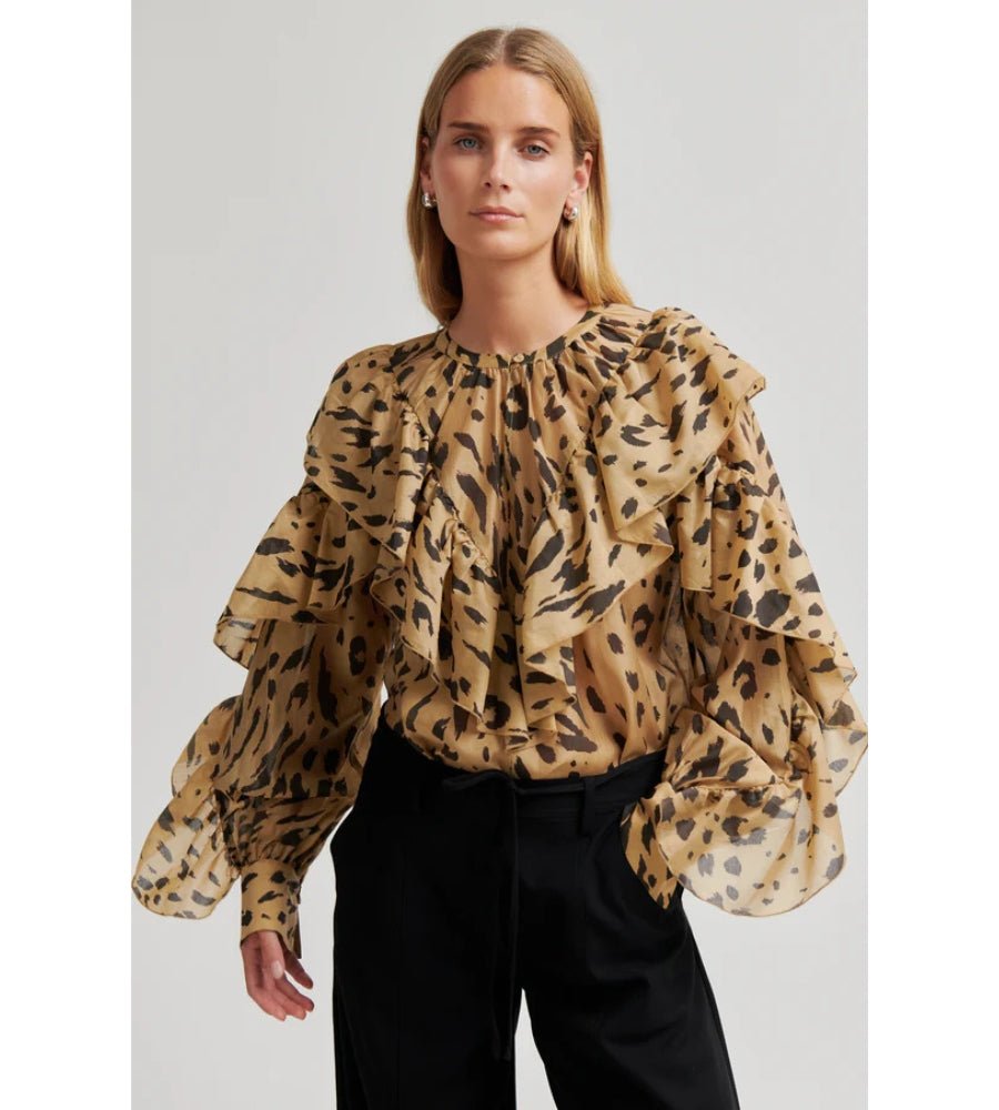 Elouise Blouse - Kelp