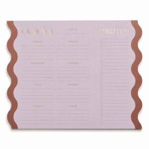 Magnetic Meal Planner - Lilac